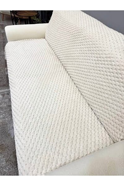 DECORA CASA HOME COLLECTİON Sofa Cover 175X215 Cm-Sofa Bed Cover, Non-Slip, Washable, Luxury Fabric Plush Cover