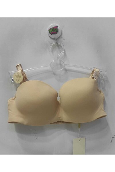 Belvü حمالة صدر صغيرة مبطنة بدون حمالات - لون البشرة