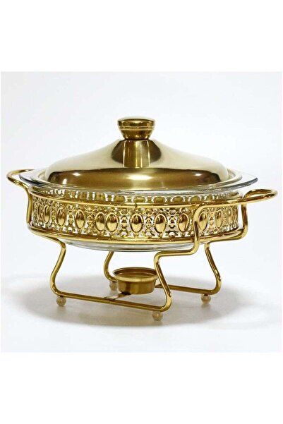 fulina Round Buffet Chafing Dish, 2L Stainless Steel Chafing Dish Buffet Chafer Set, Food Warmer(Silver)