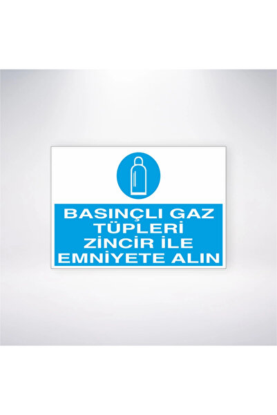 Reysa Tasarım اسطوانات غاز مضغوطة آمنة مع سلسلة 21x35 ملصق لاصق خلفي