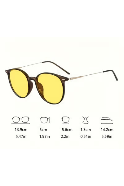 Olivier Philippe Photochromic 3in1 Classic Series (Sun-Blue Light Protection-Anti-Glare) Glasses