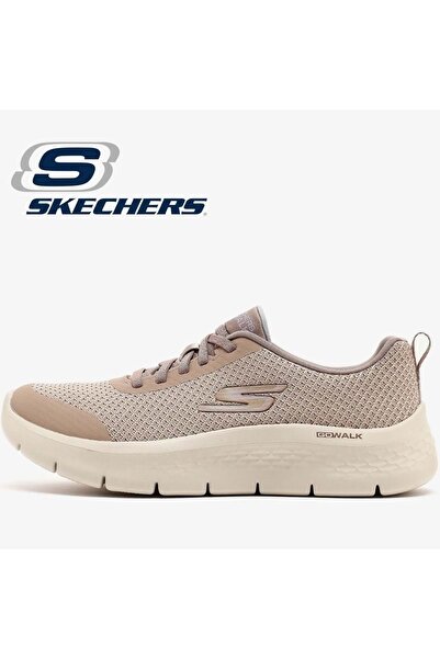 SKECHERS حذاء المشي GO WALK FLEX للنساء باللون البيج/الأرجواني 125515TK TPLV