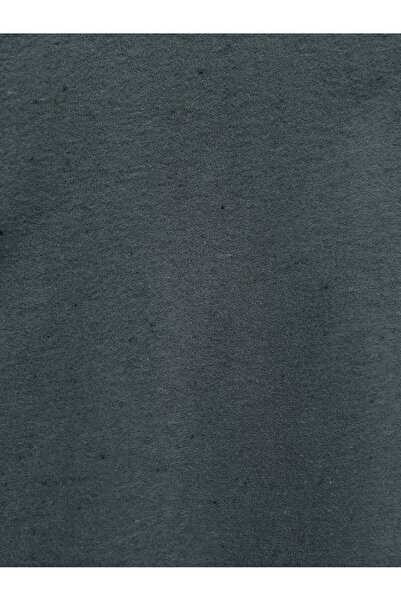 Modamorfo Elastic Waist Thin Piping Cashmere Skirt -Smoked