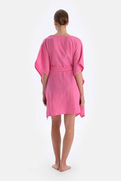 Dagi Ροζ μουσελίνα κιμονό