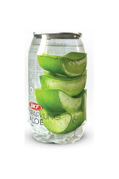 OKF مشروب الصبار الفوار 350 مل × 24 قطعة