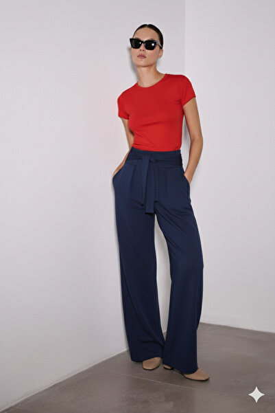 BABOKAH Bisiklet Yaka Kısa Kol Üst