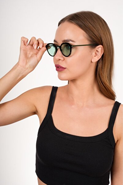 JULIANO 264 Green-Green 58 Sunglasses