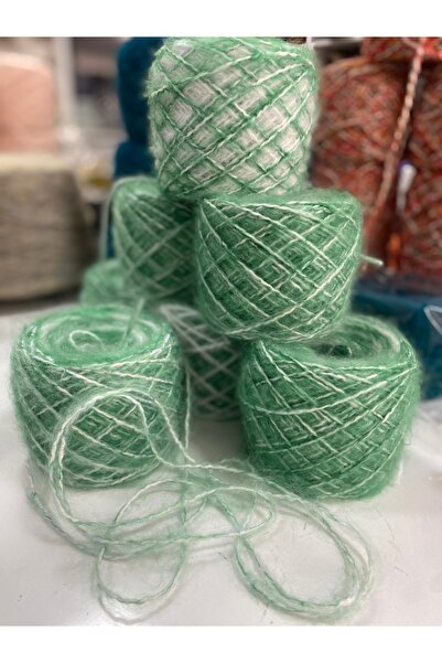 göçer Moher βαμβακερό πράσινο ανοιχτό λιλά μετάβαση οπτικό σύνολο 730γρ