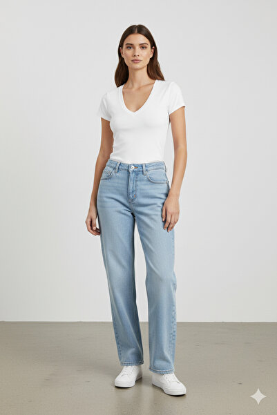 BABOKAH V Yaka Kısa Kol Üst