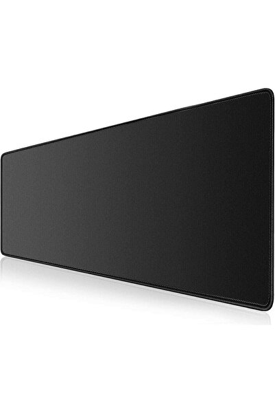 NT Handmade Game Player Durable Precision Ergonomic Black Anti-Slip Mouse Pad - Edge Stitched Xxl - 400x900x3mm