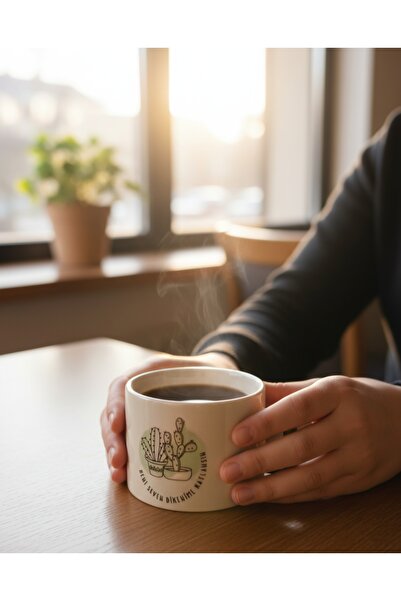 B.A.M BASKI TASARIM "Beni seven dikenime katlansın" Kupa bardak