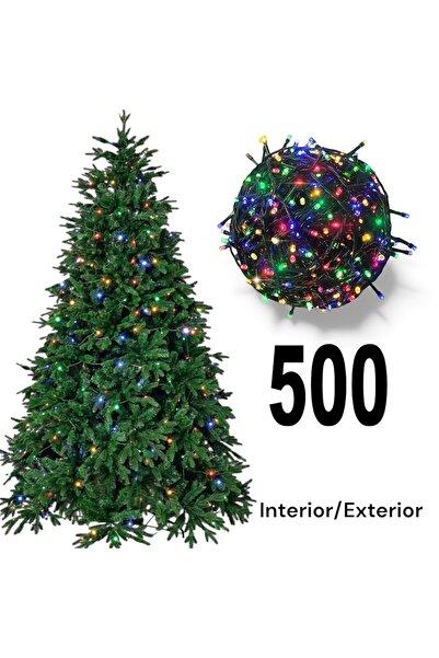 Top Marriage Instalatie de Craciun - Insalatie Pom de Craciun multicolora 500...