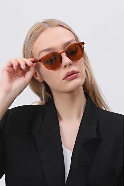 Olivier Philippe Brown Round Olivier Philippe Sunglasses