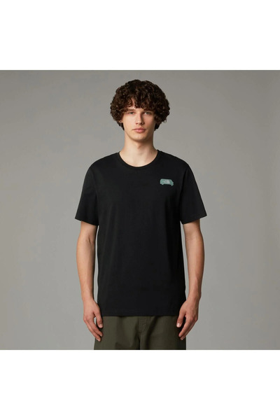 THE NORTH FACE Ανδρικό μπλουζάκι OUTDOOR GRAPHIC NF0A8C1ZJK31 Μαύρο-XXL