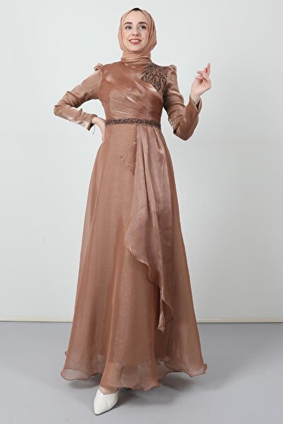 Giza Giyim Eliza Hijab Evening Dress Copper