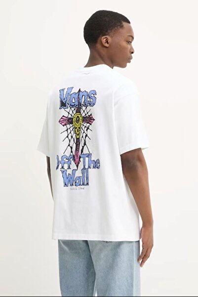 Vans Z Legacy Loose Ss Vn000Nwnwht1 Men's White T-Shirt