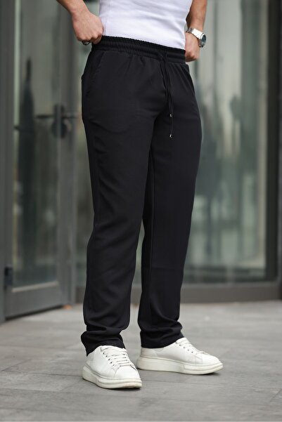 comstar Чоловічі модні штани з еластичним поясом і широкими штанинами