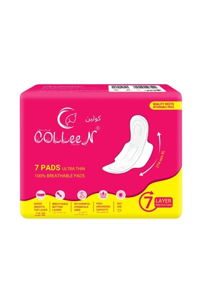 Colleen فوط صحية فائقة النحافة، غير سامة، فائقة التهوية، مقاس XL || فوط صحية ...