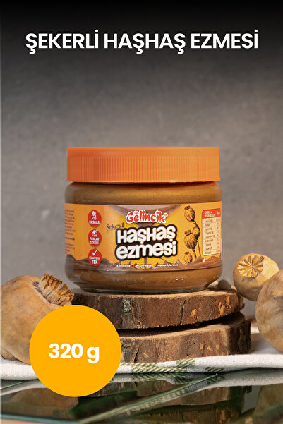Gelincik Kahvaltılık Sürülebilir Doğal Katkısız 320gr Özel Üretim Şekerli Haş...