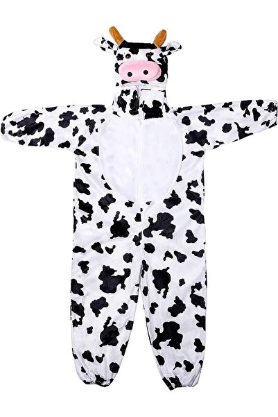 Toybox Cow Costume, Kids Animal Costumes Boys Girls Fancy Dress Outfit Cosplay, Size M(4-5 Years)