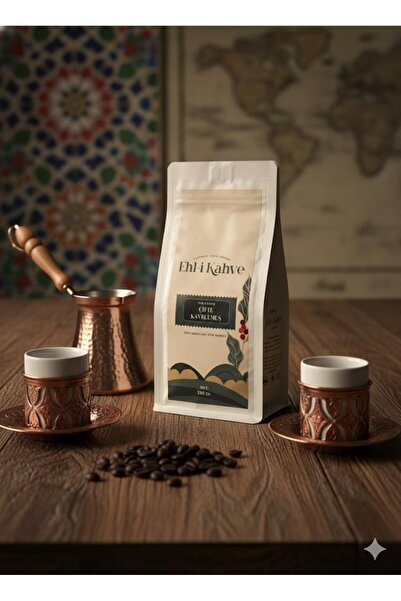 Çifte Kavrulmuş Taze Öğütülmüş Premium %100 Arabica Çekirdek Türk Kahvesi 1000GR.
