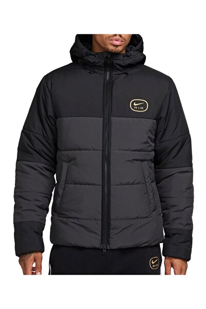 Nike Sportswear Air Syn Fill Men's Black Casual Hooded Coat