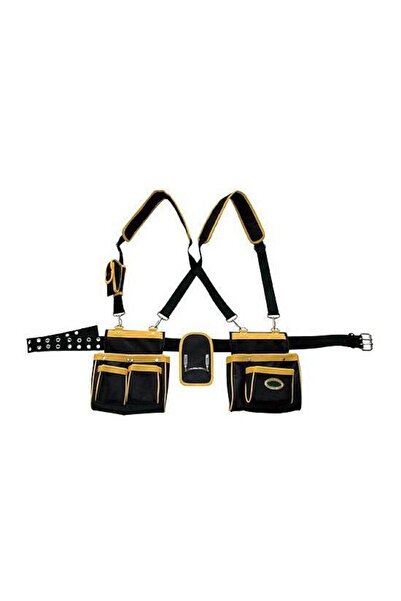 Strend Pro Tool belt with zipper and shoulder strap, 47x29.5x25 cm,