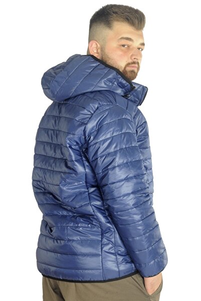 ModeXL Mode Xl Великий розмір Куртка з капюшоном 22602 Індіго