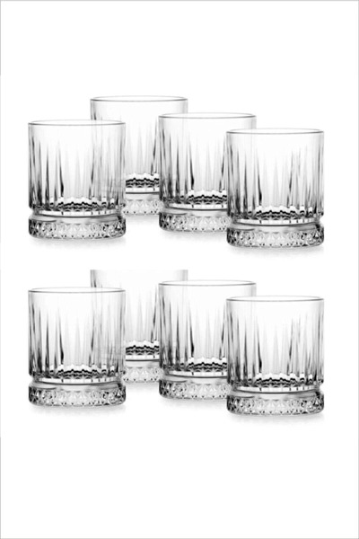 Paşabahçe Elysia Soft Drink Water Glass Set 8 Pieces 210 Cc Orjin. It Is Boxed.