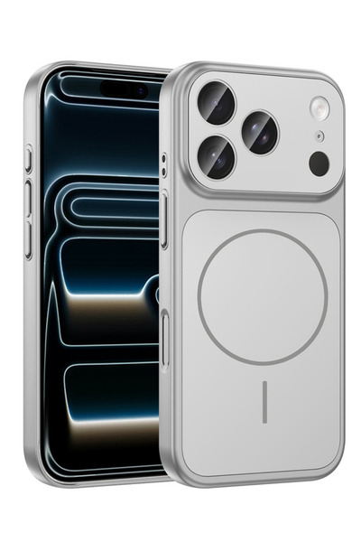 Rivor Apple iPhone 17 Pro Max Uyumlu Formen Kılıf MagSafe'li Cam Kamera Korum...