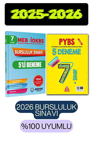 Ardışık Yayıncılık Ardışık Yayınları 7. Sınıf Bursluluk Sınavı 2026 Bursluluk...