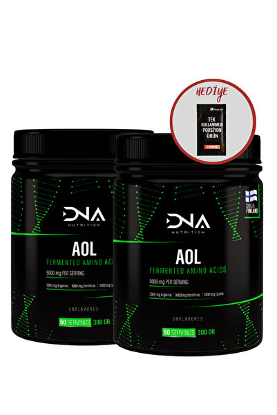 Dna Nutrition Aol (Arjinin, Ornitin Ve Lizin) 300gr X 2 Adet (TOPLAM 600GR - 100 SERVİS)