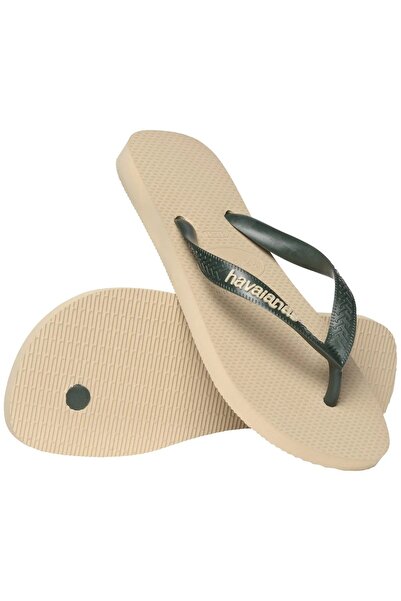 Havaianas Hav. Top Logo Pop up Sand 45/46 Men's Beige Slippers - 4147522