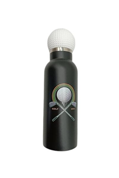 B&D banddtools Double-Wall Stainless Steel Water Bottle, 500 ml, Golf Ball Design