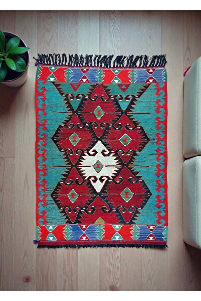 Cicim Halı El Dokuma Yörük Kilim 89x128 cm