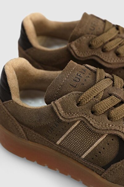 Kocamanlar Ayakkabı Lufian 122230029 Asiya Leather Unisex Sneaker Shoes Kum