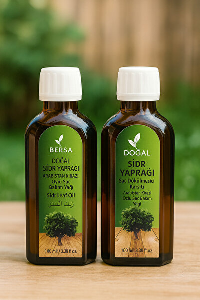 Bersa Sabun ve Kozmetik Doğal Sidr Yağı 2’li Set 200 ml – Saç Dökülmesi Karşı...