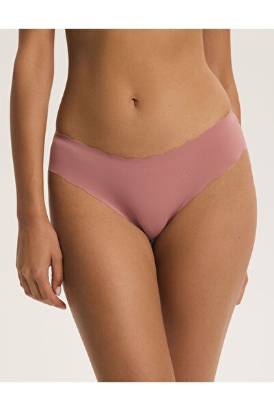 ESOTIQ Set de 2 perechi de chiloți fără cusături pentru femei Chiloți clasici Super moi Design invizibil | Peony