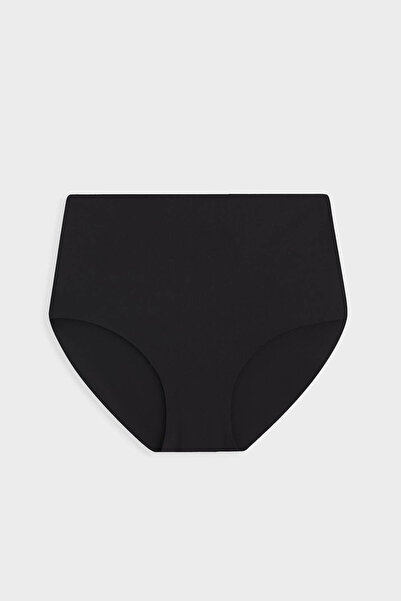 Pulsar Recovery Laser Cut High Waist Panties Black