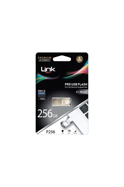 Linktech P256 Pro Premium 256gb Metal Usb Bellek 100mb/s