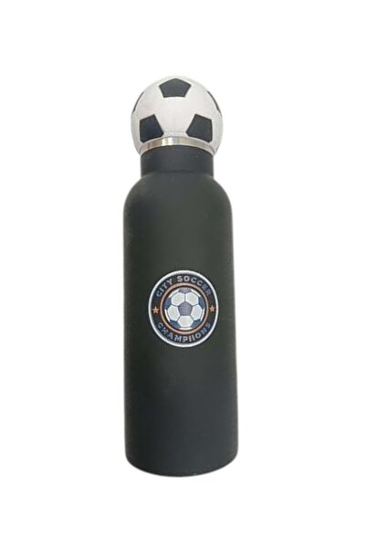 B&D Stainless Steel Double-Wall Water Bottle by B and D, 500 ml, Black