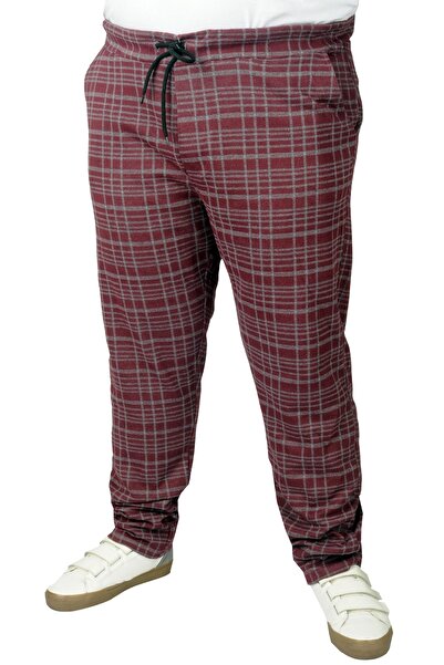 ModeXL Mode Xl Large Size Men's Sweatpants Yancep 22514 Plum