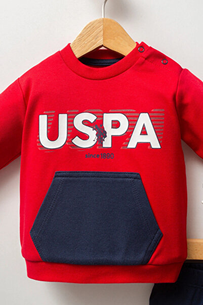 U.S. Polo Assn. U.S. Polo Assn. Boy's 2-Piece Set - Red