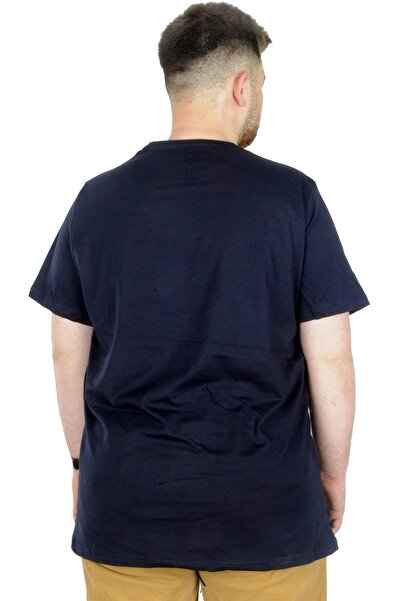 ModeXL Mode Xl Великий розмір Футболка з круглим вирізом Vision 22186 Синій