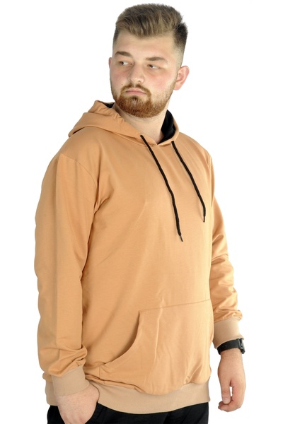ModeXL Mode Xl Φούτερ μεγάλου μεγέθους 2ip Basic 20569 Milky Brown