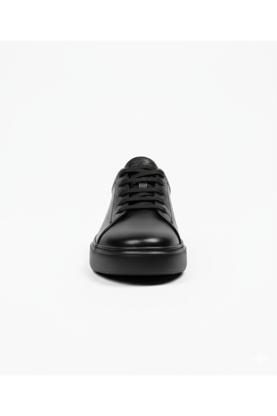 Martinetto Pánské boty z pravé kůže Eva Sole Black pro volný čas