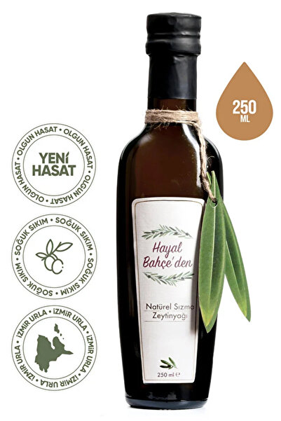 Olgun Hasat Natürel Sızma Zeytinyağı 250 ml | Soğuk Sıkım, İzmir Urla, Yeni Hasat, Düşük Asidite
