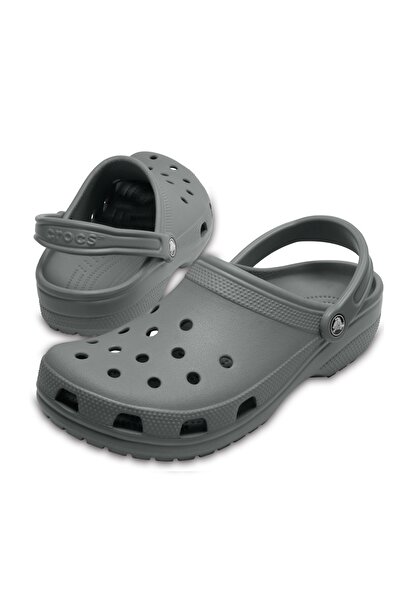 Crocs Klasické šedé unisex pantofle