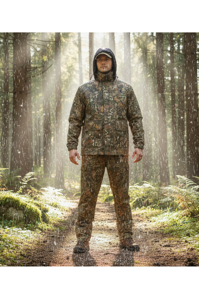 Ersav X Hunt Soğuk İklim Takım (Mont - Pantalon - Şapka)