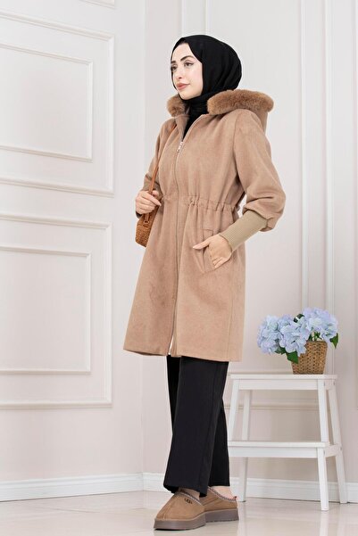 Sevitli Buy Internal Tunnel K Hooded Cap-Camel